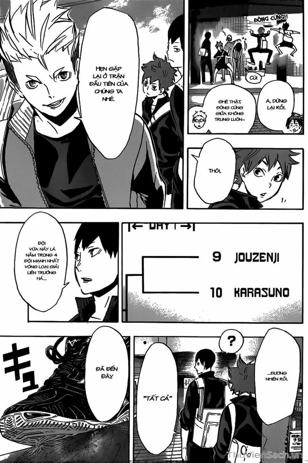 Truyện Tranh Vua Bóng Chuyền Haikyuu trang 6