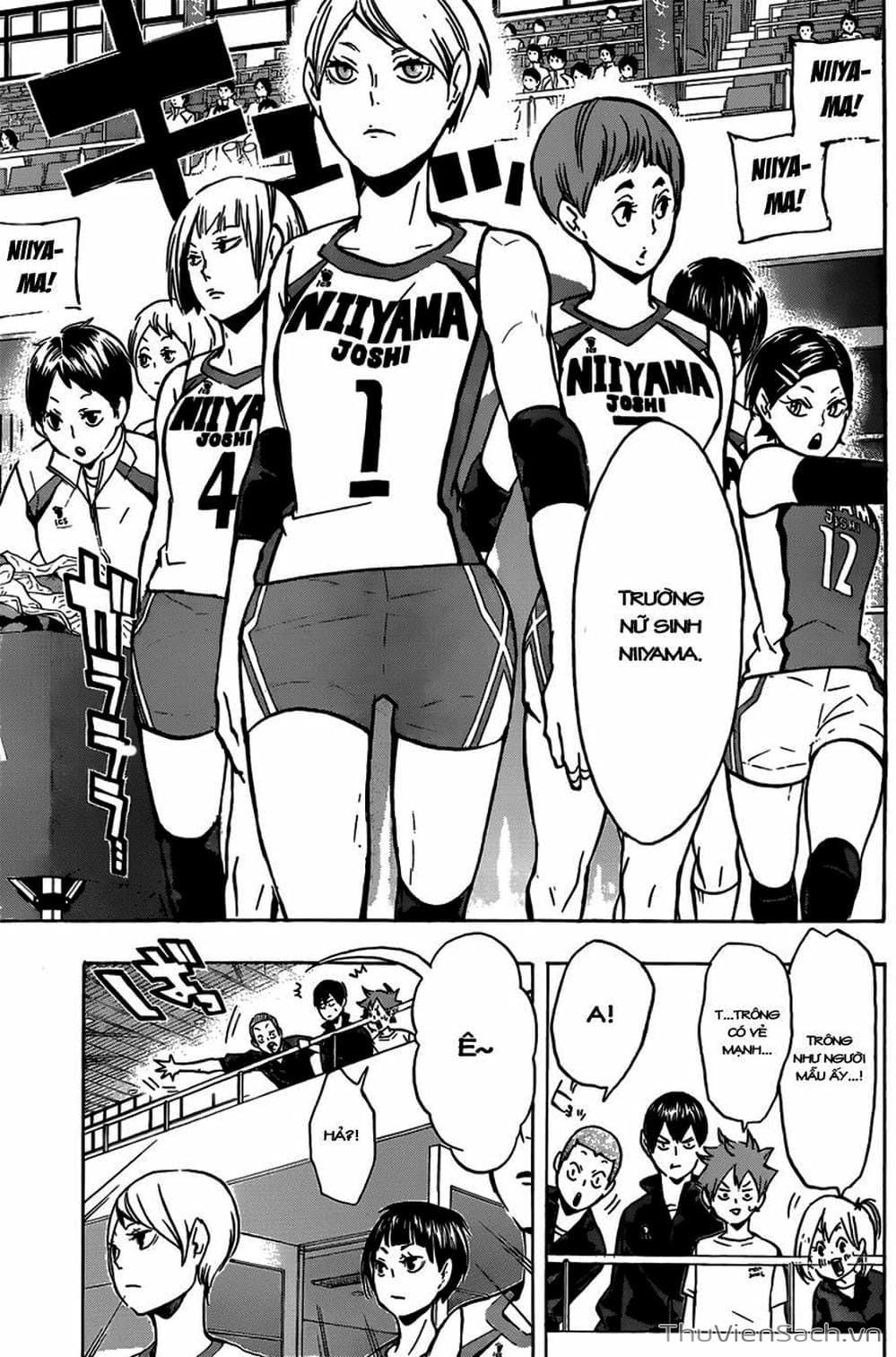 Truyện Tranh Vua Bóng Chuyền Haikyuu trang 6