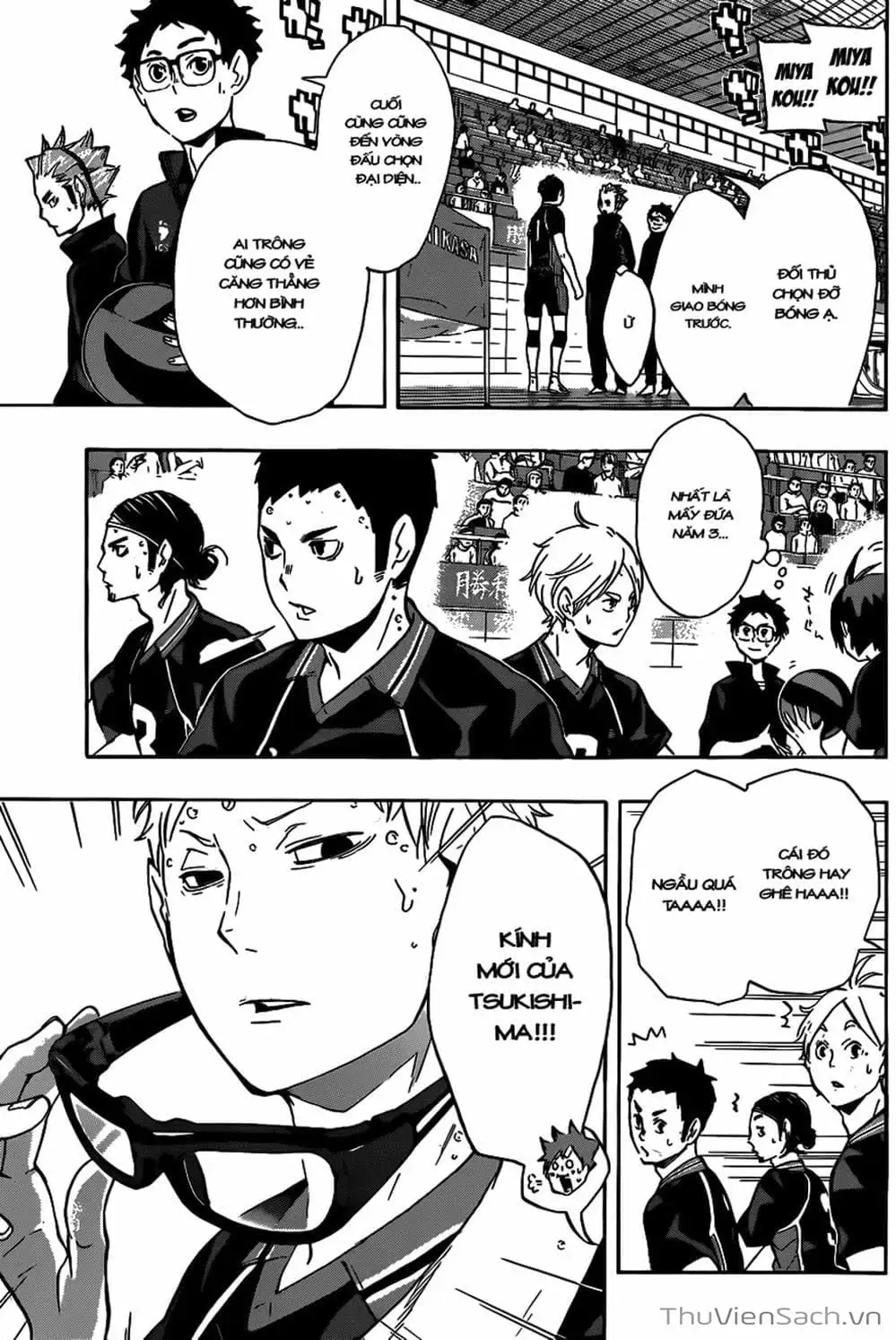 Truyện Tranh Vua Bóng Chuyền Haikyuu trang 6