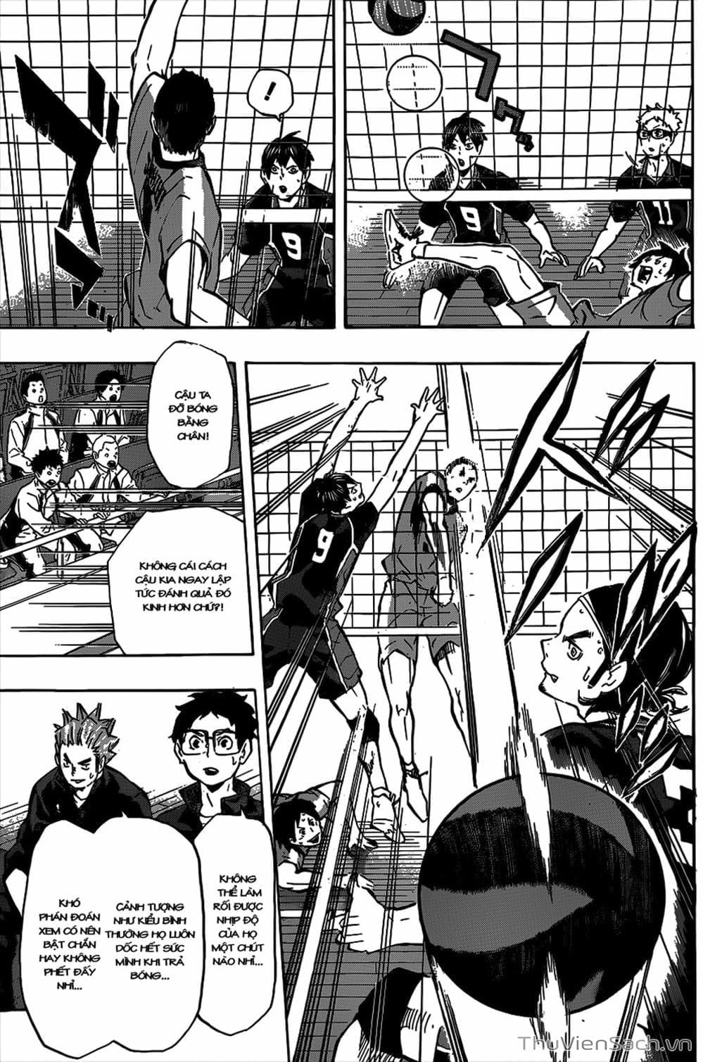 Truyện Tranh Vua Bóng Chuyền Haikyuu trang 6
