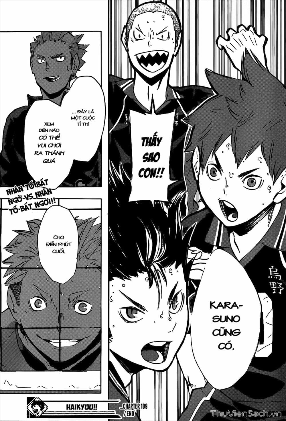 Truyện Tranh Vua Bóng Chuyền Haikyuu trang 6