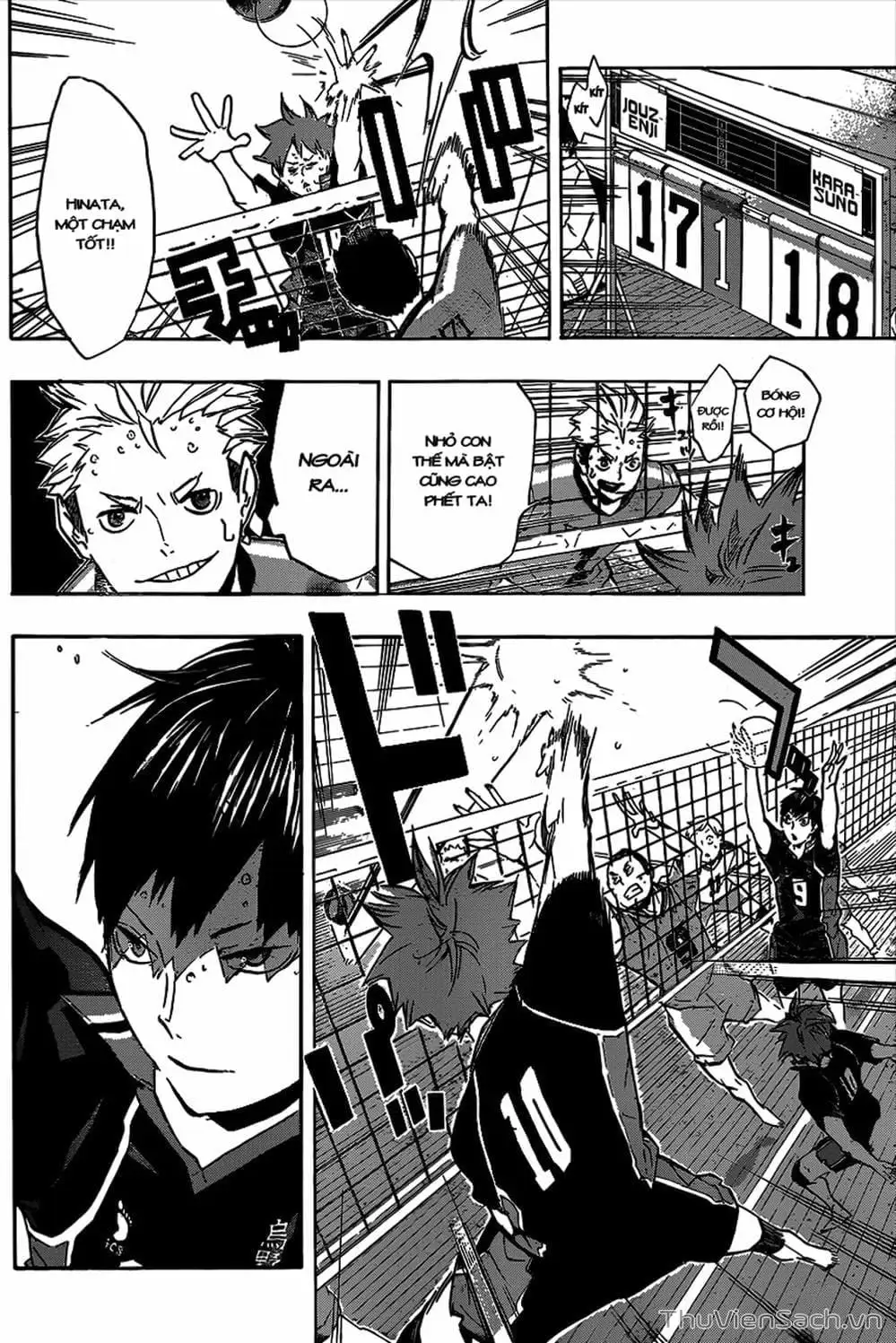 Truyện Tranh Vua Bóng Chuyền Haikyuu trang 6