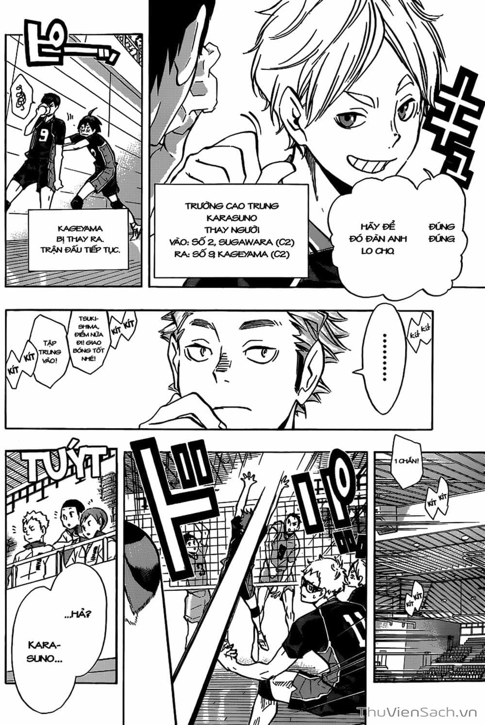 Truyện Tranh Vua Bóng Chuyền Haikyuu trang 6