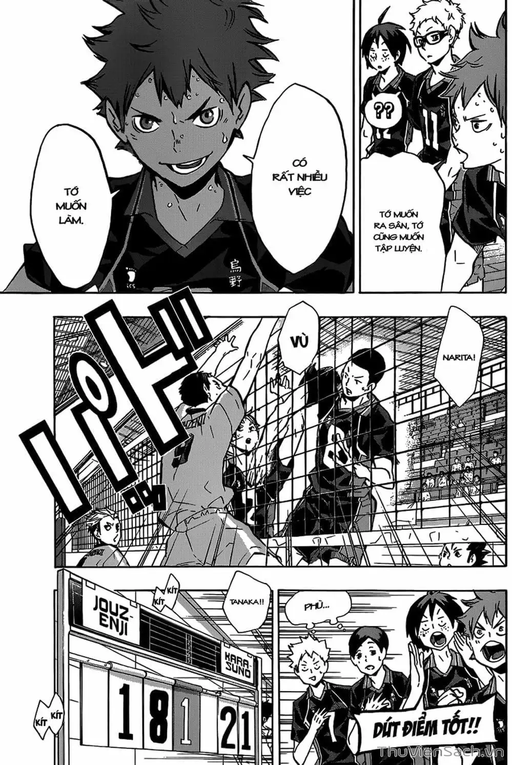 Truyện Tranh Vua Bóng Chuyền Haikyuu trang 6