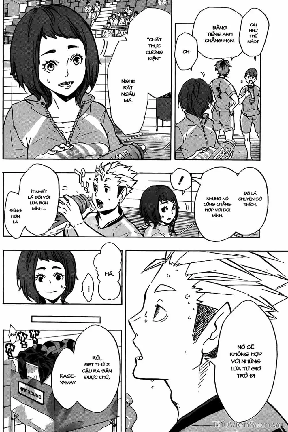 Truyện Tranh Vua Bóng Chuyền Haikyuu trang 6