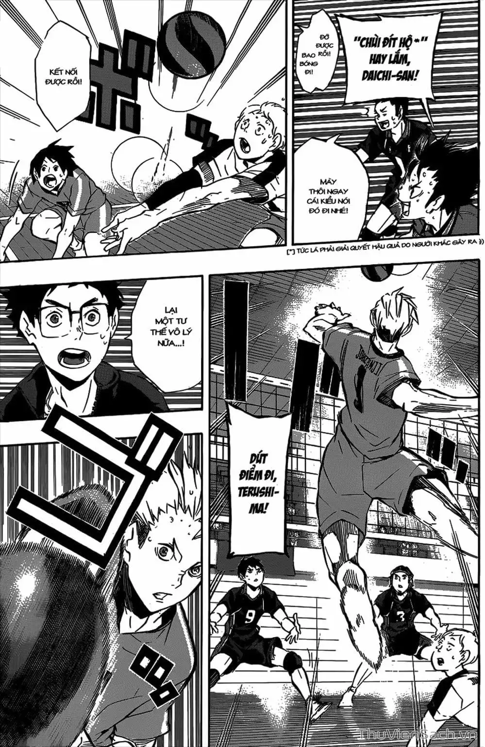 Truyện Tranh Vua Bóng Chuyền Haikyuu trang 6
