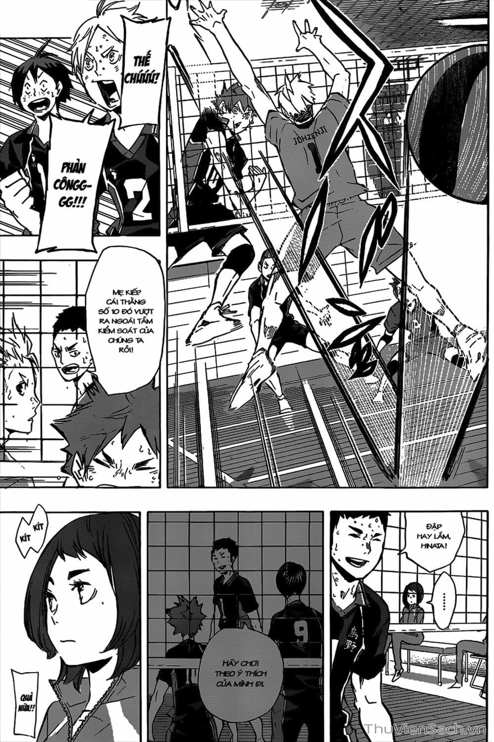 Truyện Tranh Vua Bóng Chuyền Haikyuu trang 6