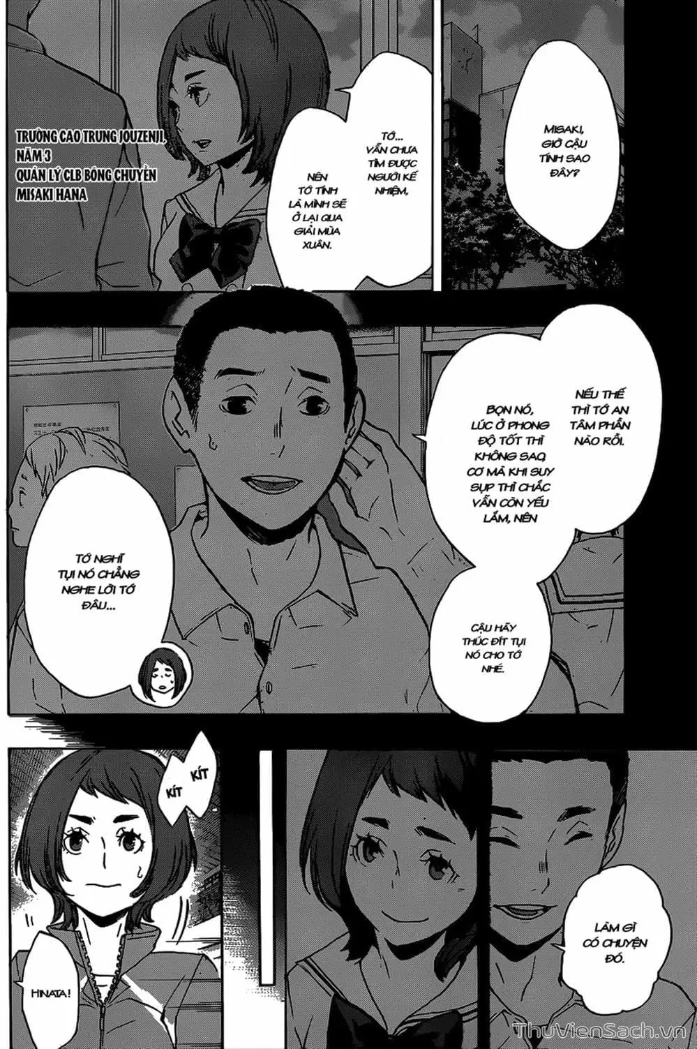 Truyện Tranh Vua Bóng Chuyền Haikyuu trang 6