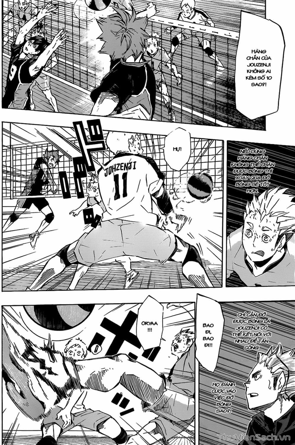 Truyện Tranh Vua Bóng Chuyền Haikyuu trang 6