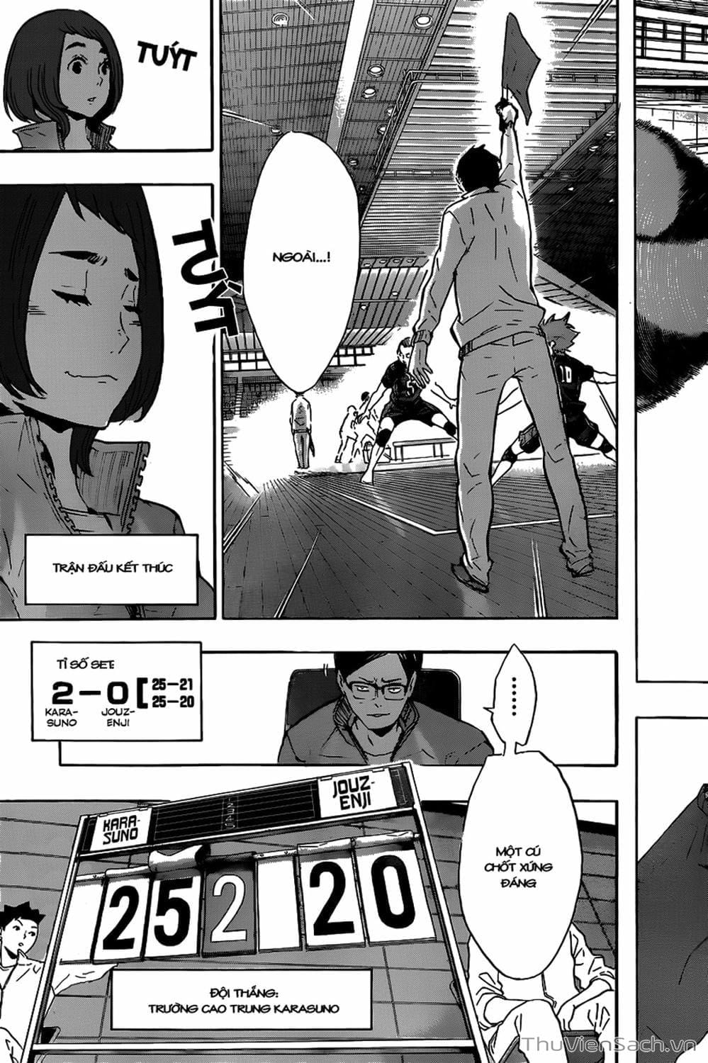 Truyện Tranh Vua Bóng Chuyền Haikyuu trang 6