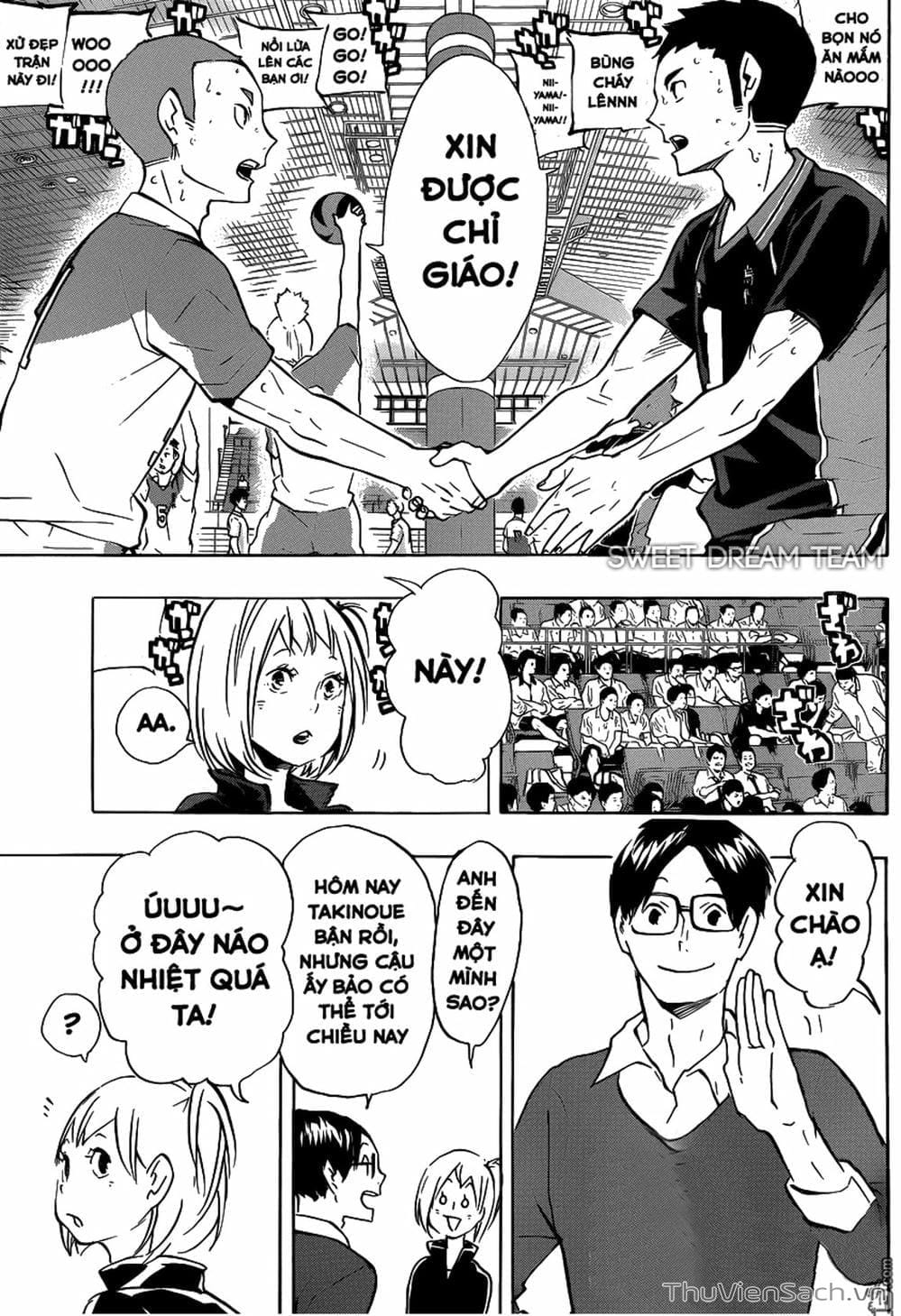 Truyện Tranh Vua Bóng Chuyền Haikyuu trang 6