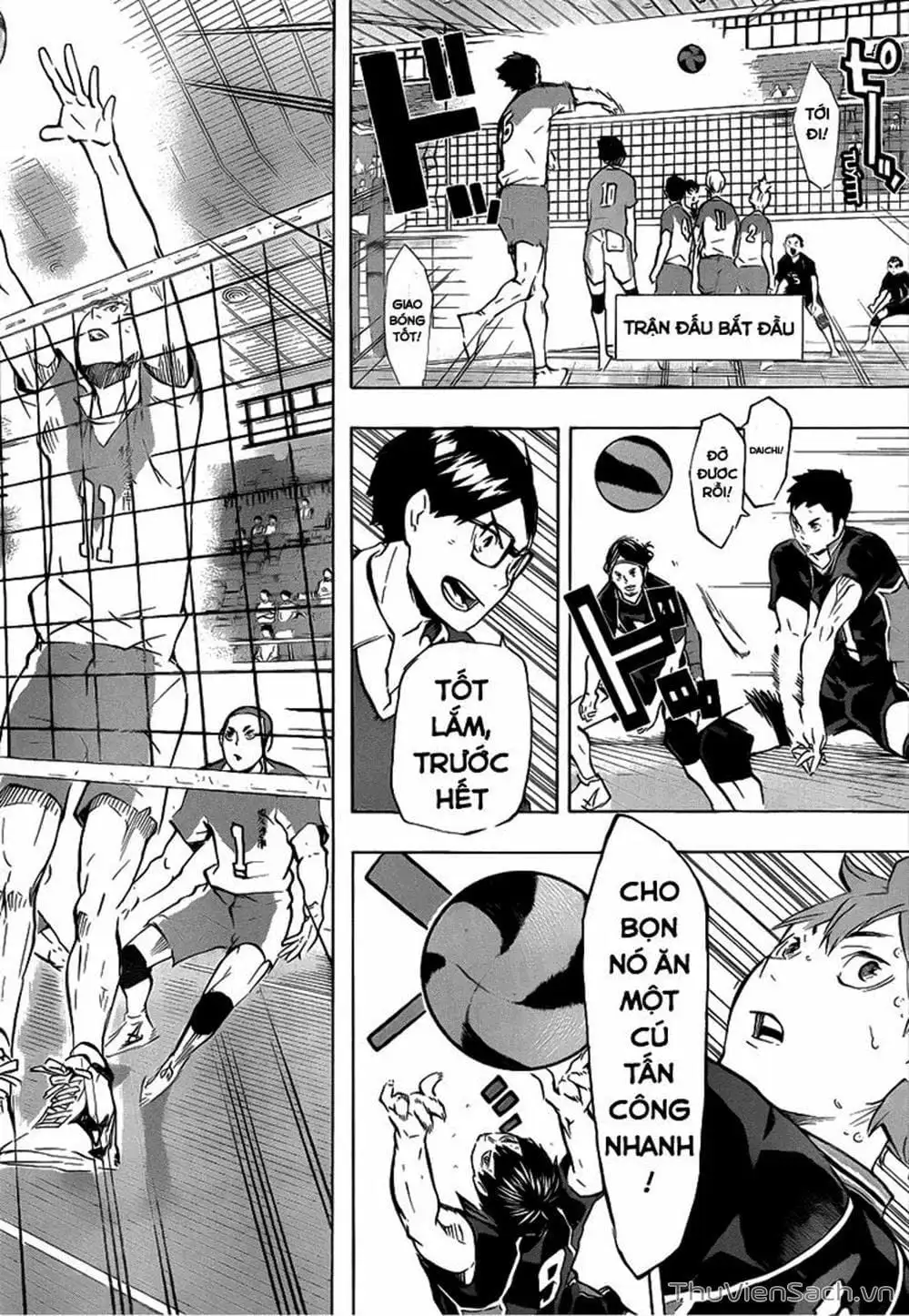 Truyện Tranh Vua Bóng Chuyền Haikyuu trang 6