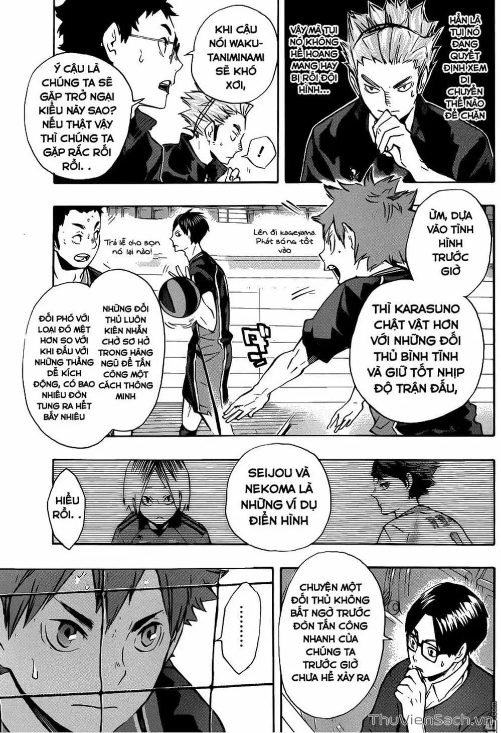Truyện Tranh Vua Bóng Chuyền Haikyuu trang 6