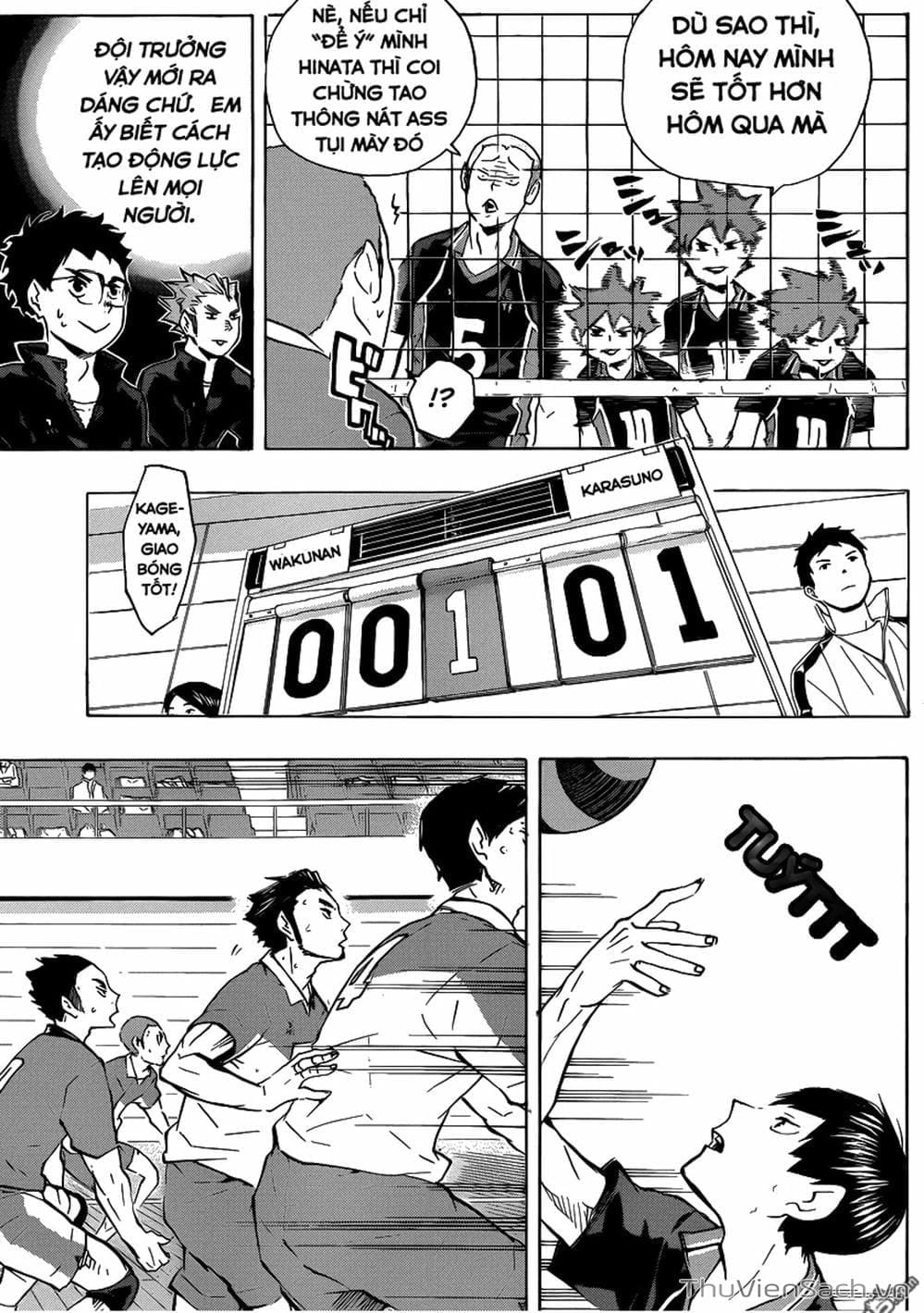 Truyện Tranh Vua Bóng Chuyền Haikyuu trang 6