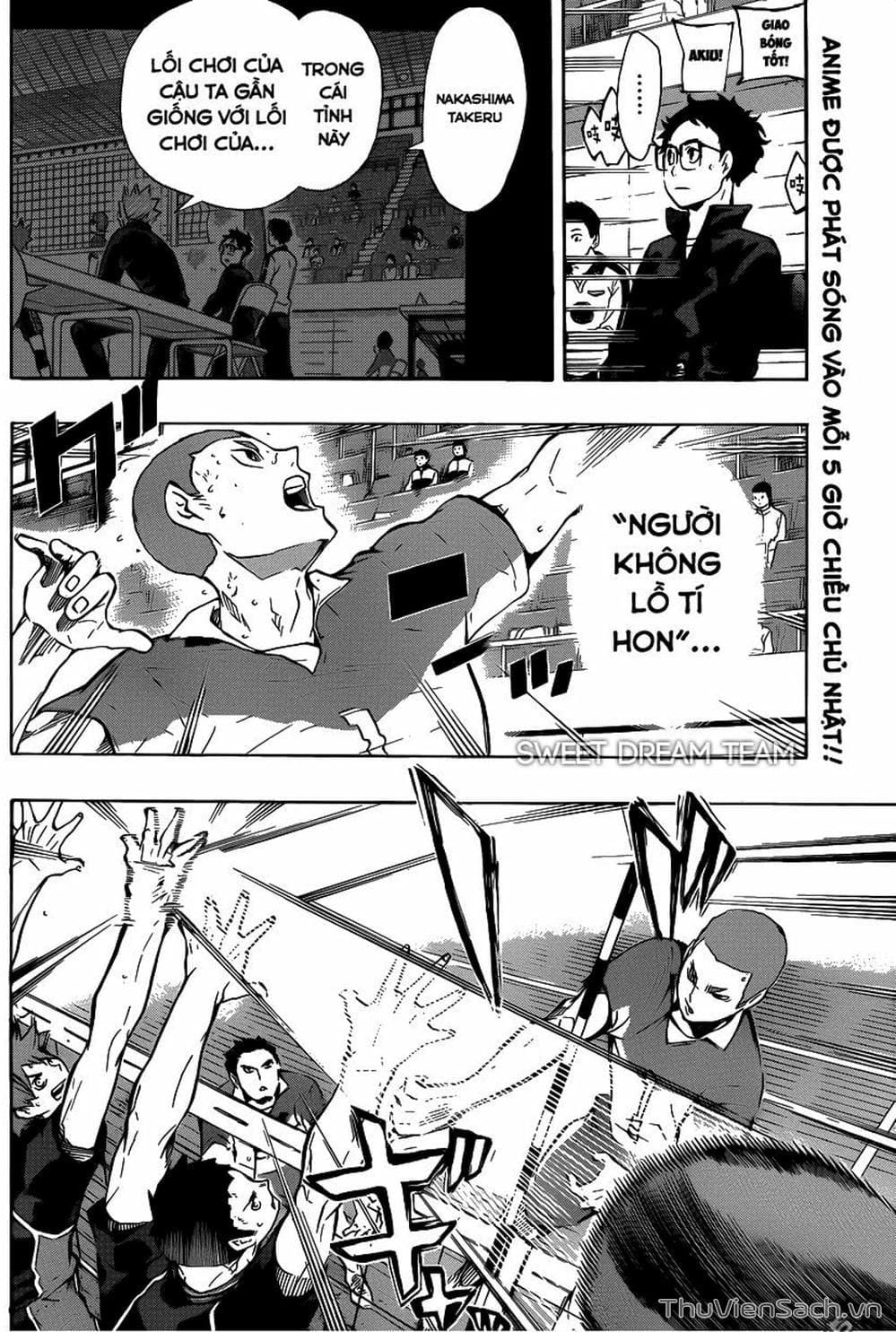 Truyện Tranh Vua Bóng Chuyền Haikyuu trang 6