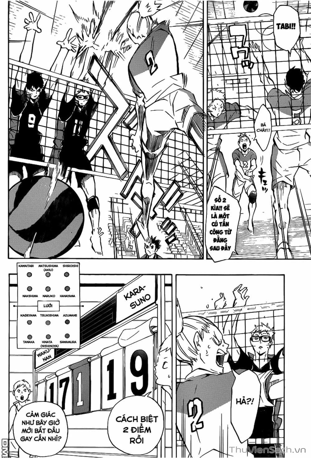 Truyện Tranh Vua Bóng Chuyền Haikyuu trang 6