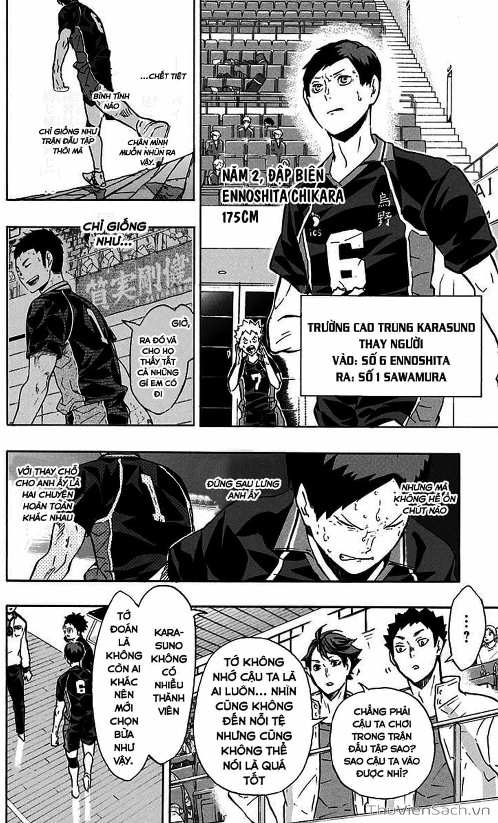 Truyện Tranh Vua Bóng Chuyền Haikyuu trang 6