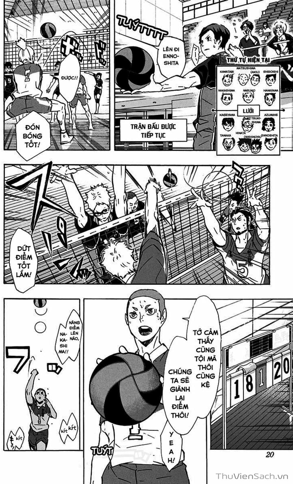 Truyện Tranh Vua Bóng Chuyền Haikyuu trang 6