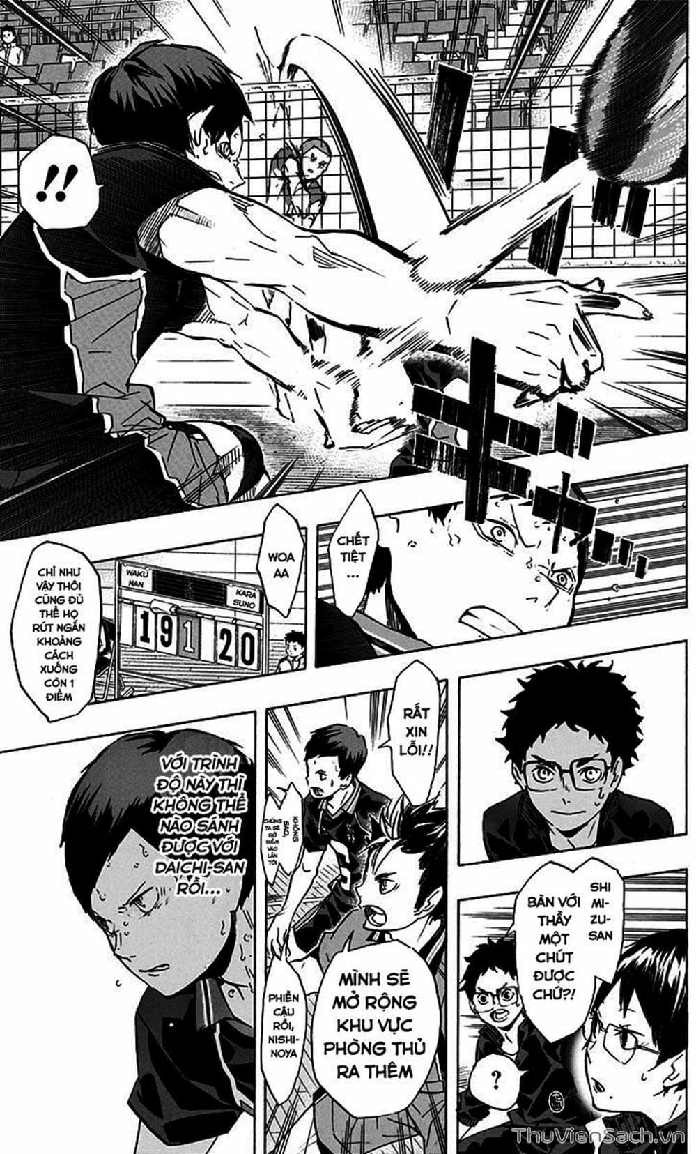 Truyện Tranh Vua Bóng Chuyền Haikyuu trang 6