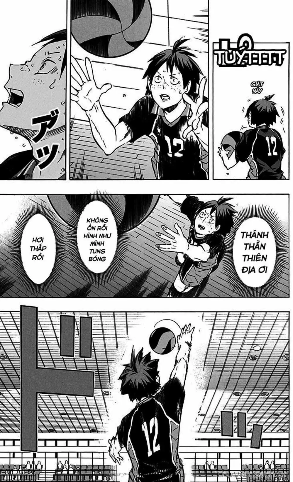 Truyện Tranh Vua Bóng Chuyền Haikyuu trang 6