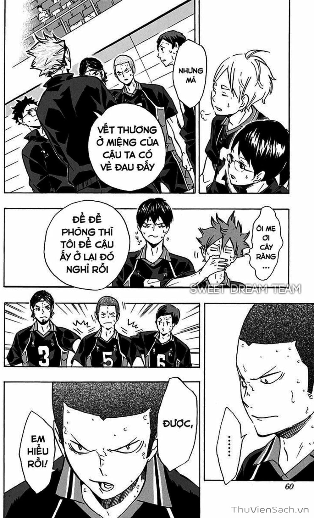 Truyện Tranh Vua Bóng Chuyền Haikyuu trang 6