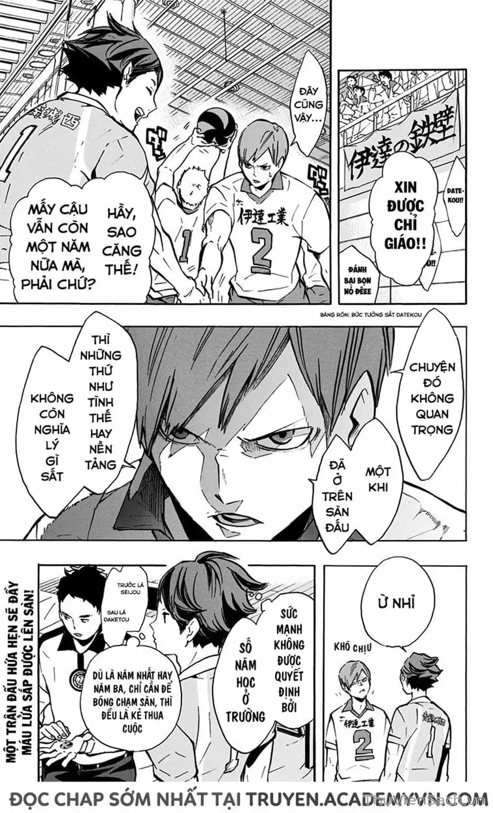 Truyện Tranh Vua Bóng Chuyền Haikyuu trang 6