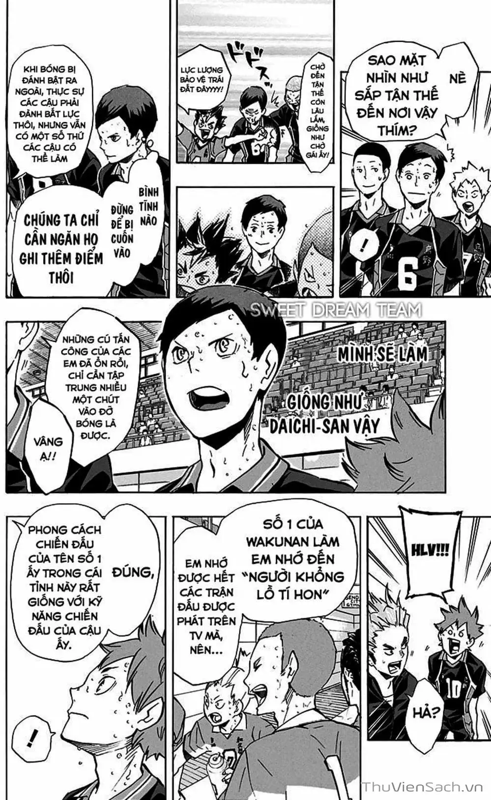 Truyện Tranh Vua Bóng Chuyền Haikyuu trang 6
