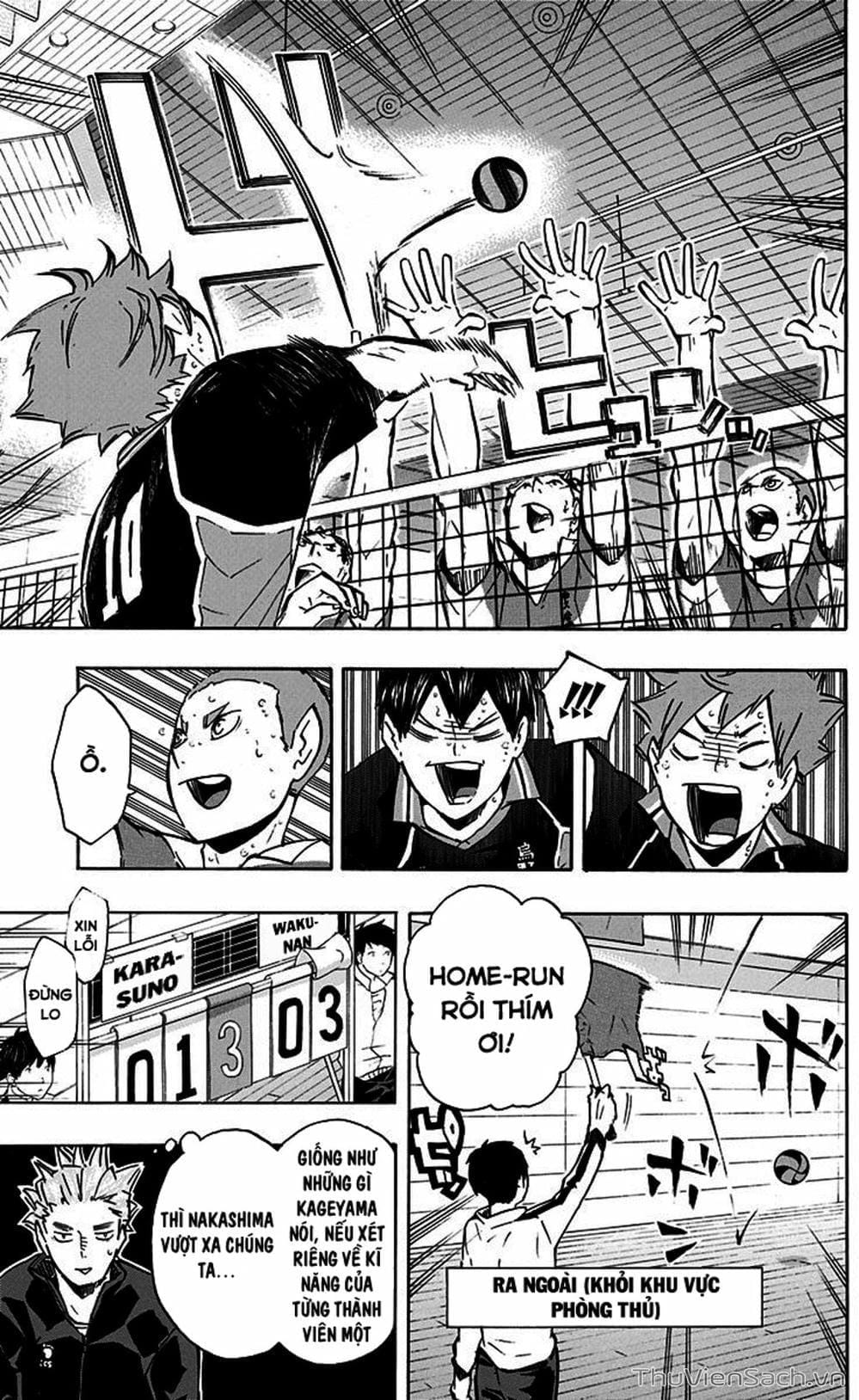 Truyện Tranh Vua Bóng Chuyền Haikyuu trang 6