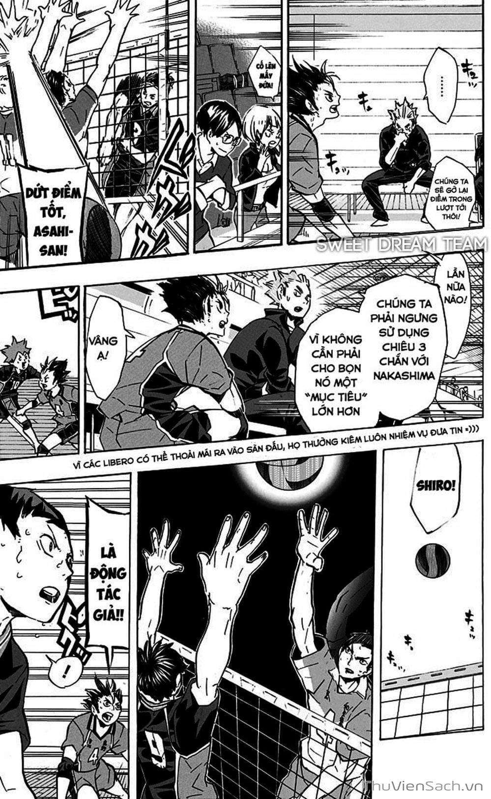 Truyện Tranh Vua Bóng Chuyền Haikyuu trang 6