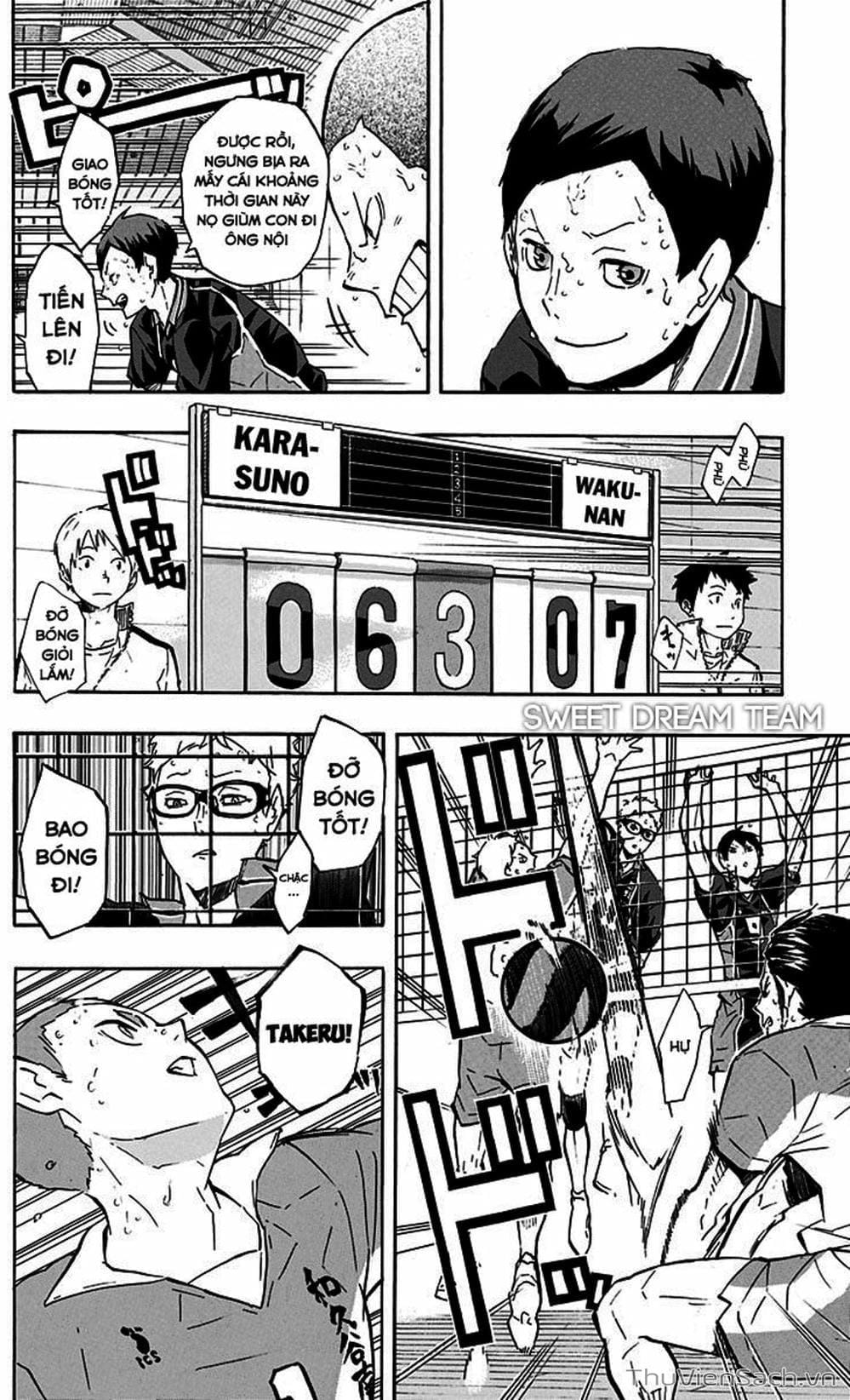 Truyện Tranh Vua Bóng Chuyền Haikyuu trang 6