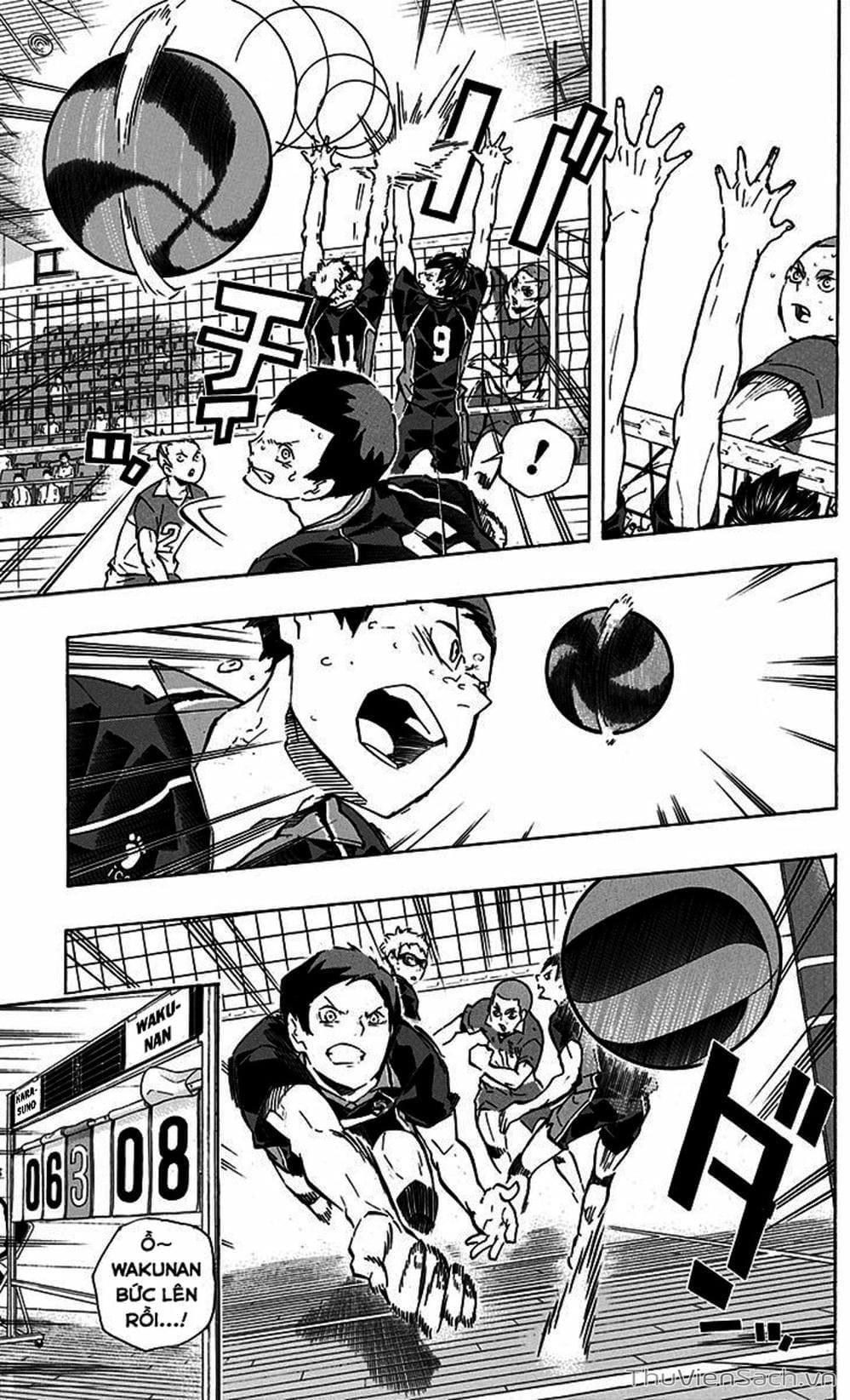 Truyện Tranh Vua Bóng Chuyền Haikyuu trang 6