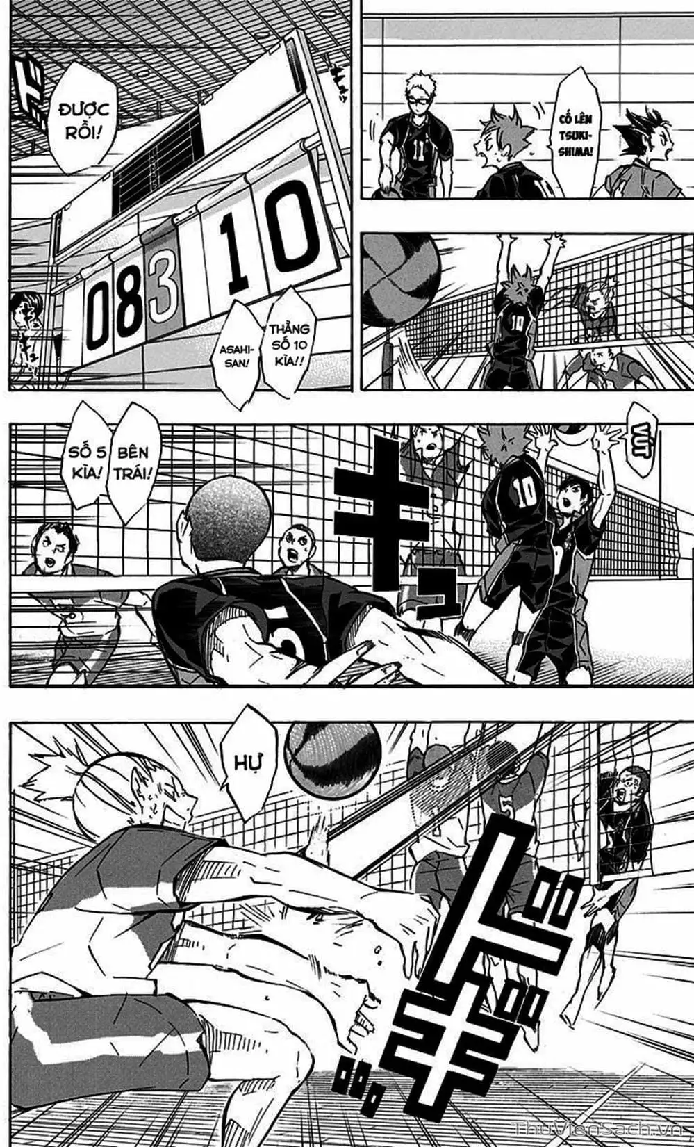Truyện Tranh Vua Bóng Chuyền Haikyuu trang 6