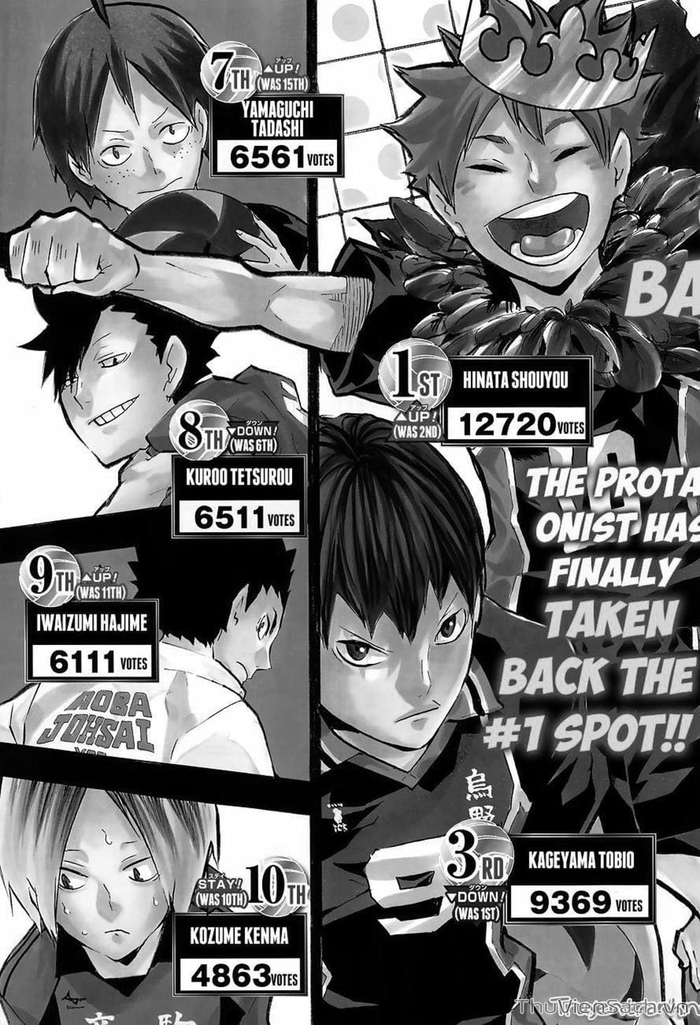 Truyện Tranh Vua Bóng Chuyền Haikyuu trang 6
