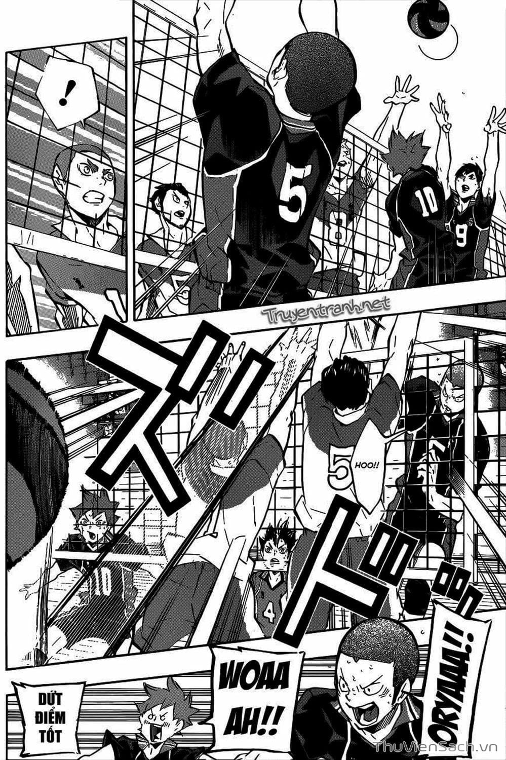 Truyện Tranh Vua Bóng Chuyền Haikyuu trang 6