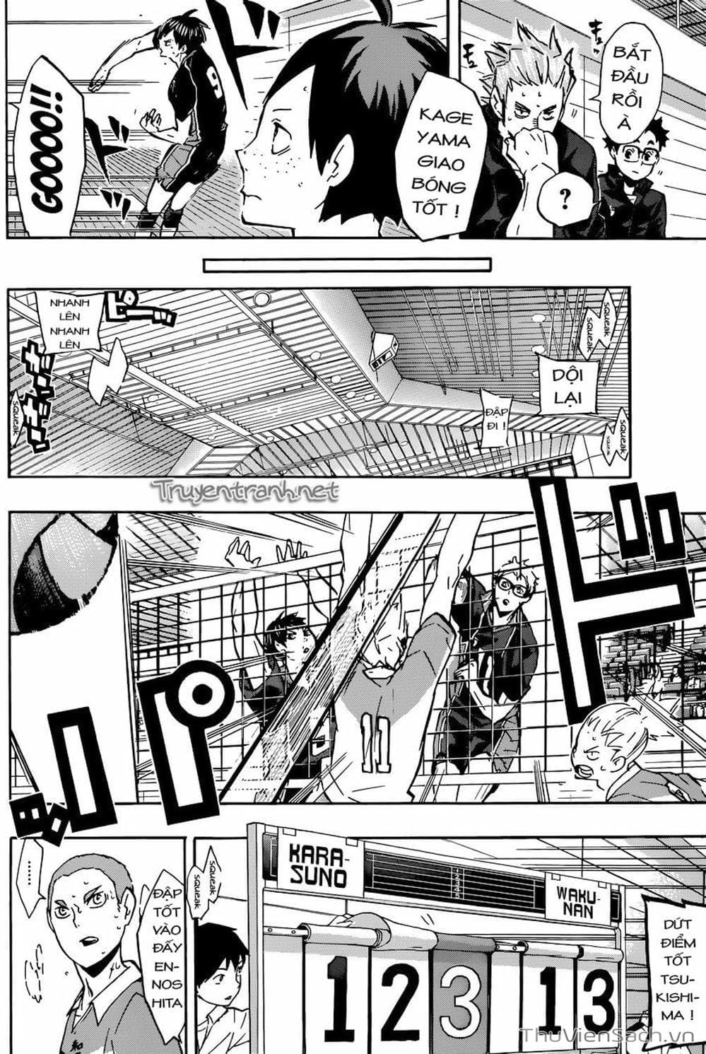 Truyện Tranh Vua Bóng Chuyền Haikyuu trang 6
