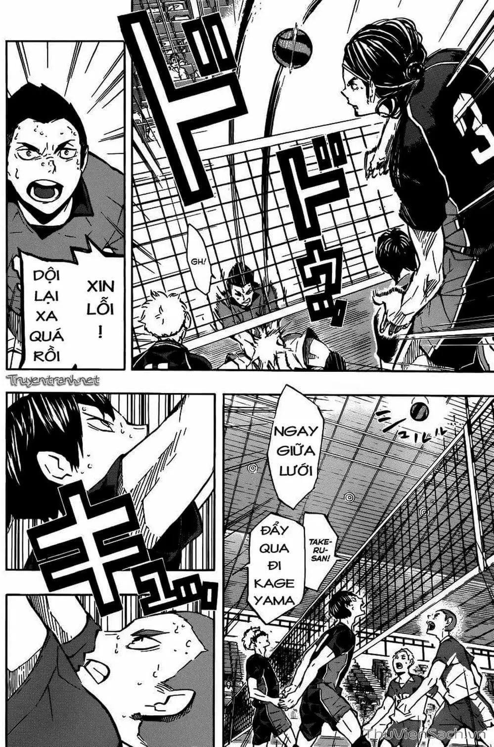 Truyện Tranh Vua Bóng Chuyền Haikyuu trang 6