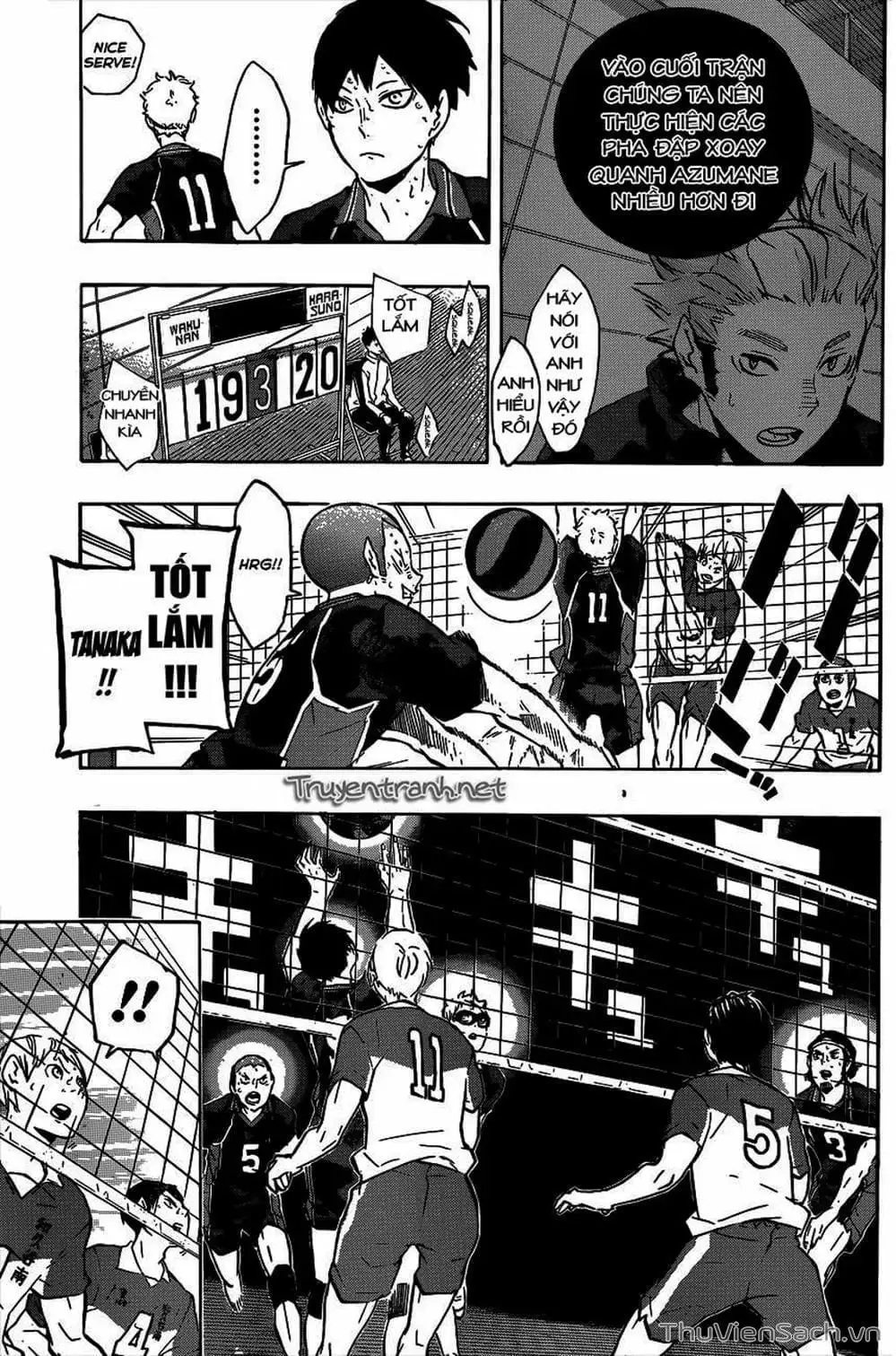 Truyện Tranh Vua Bóng Chuyền Haikyuu trang 6