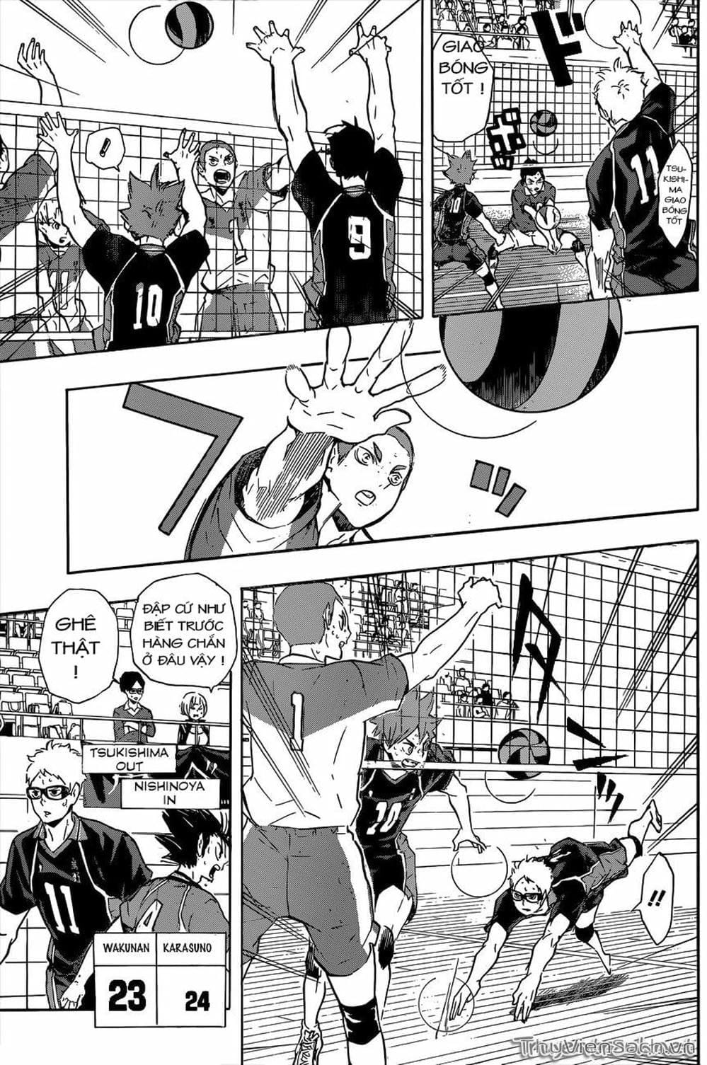 Truyện Tranh Vua Bóng Chuyền Haikyuu trang 6