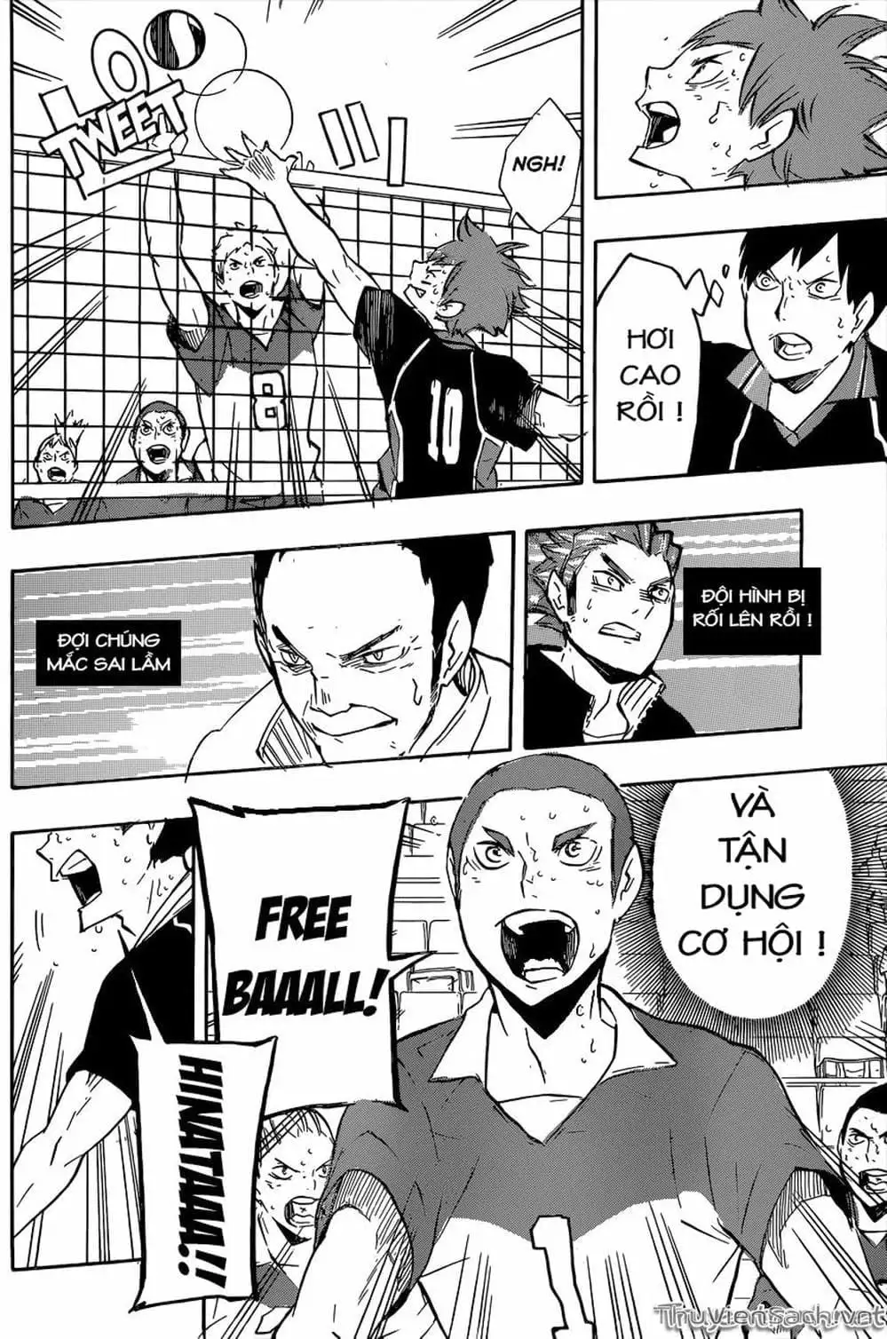 Truyện Tranh Vua Bóng Chuyền Haikyuu trang 6