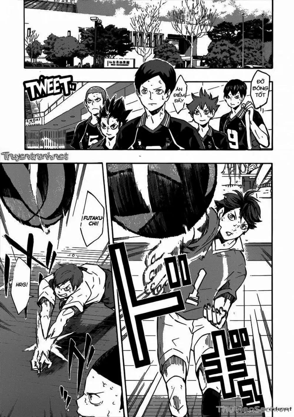 Truyện Tranh Vua Bóng Chuyền Haikyuu trang 6