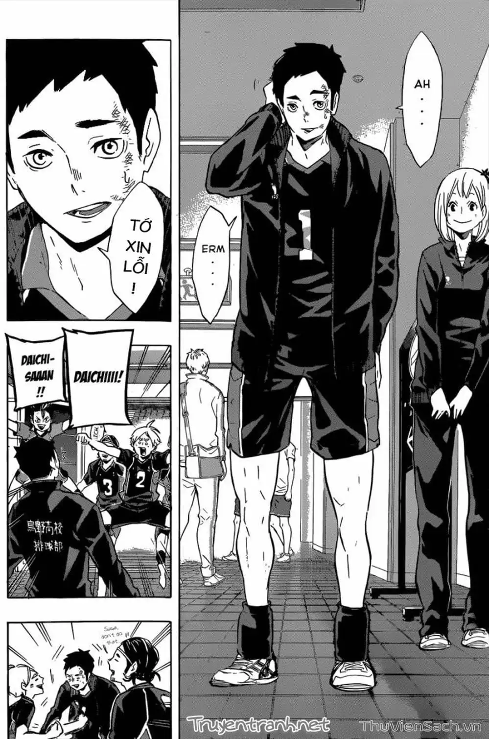 Truyện Tranh Vua Bóng Chuyền Haikyuu trang 6