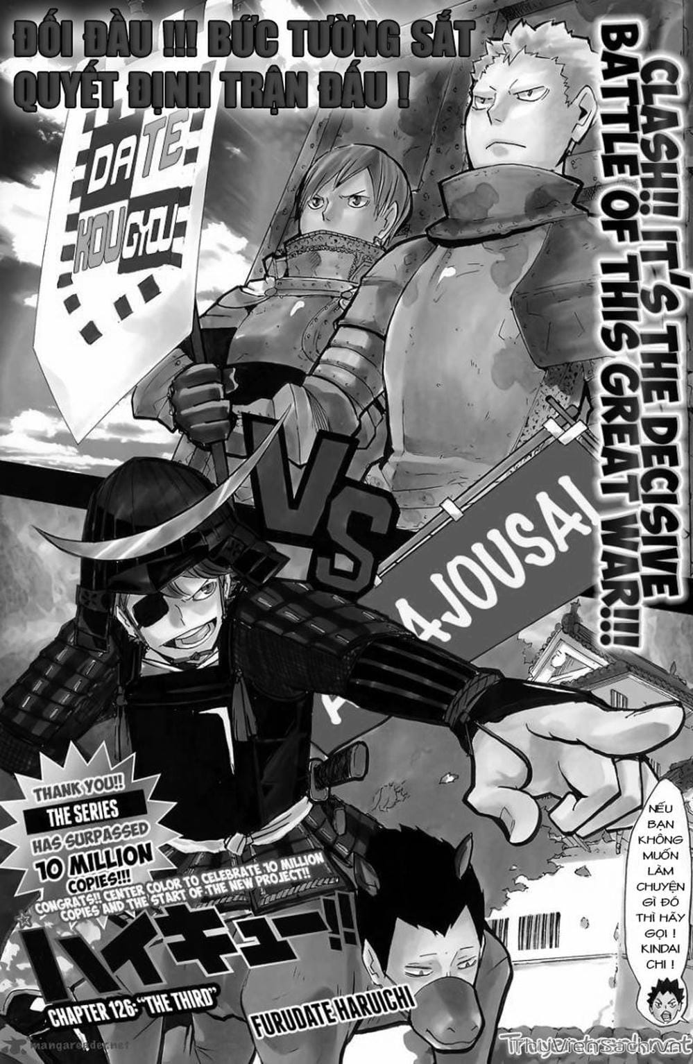 Truyện Tranh Vua Bóng Chuyền Haikyuu trang 6