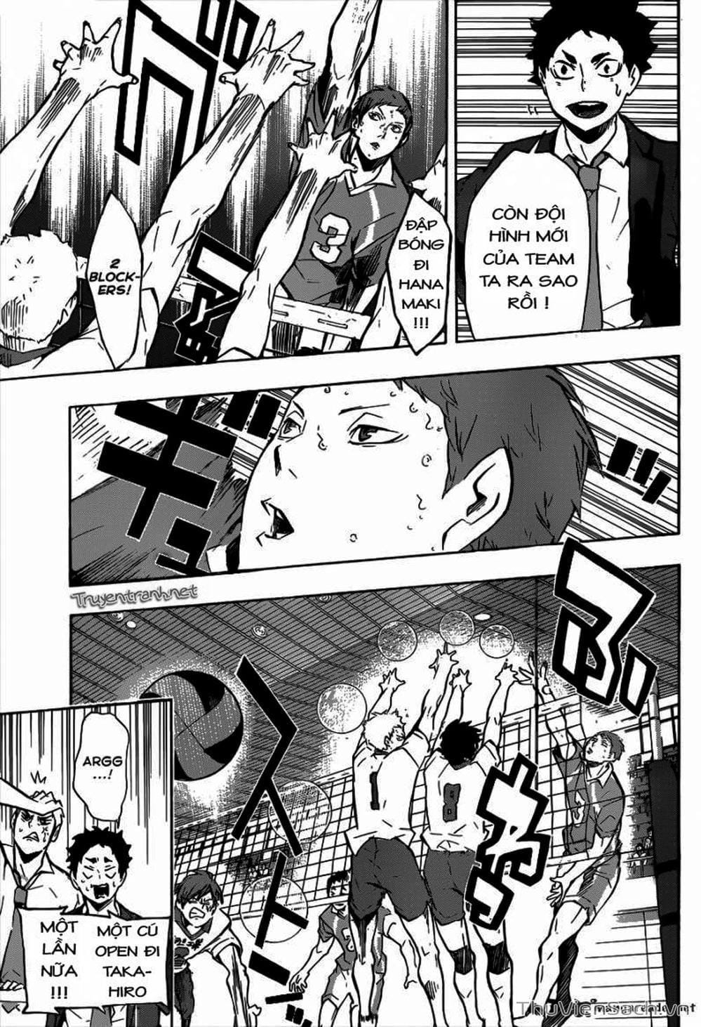 Truyện Tranh Vua Bóng Chuyền Haikyuu trang 6