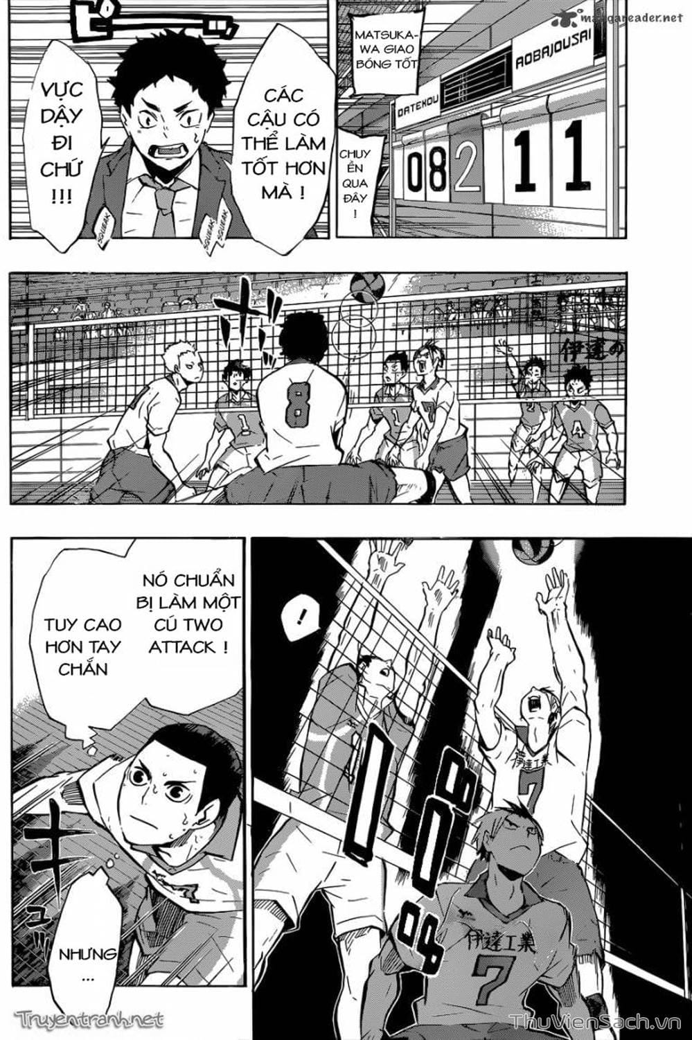 Truyện Tranh Vua Bóng Chuyền Haikyuu trang 6