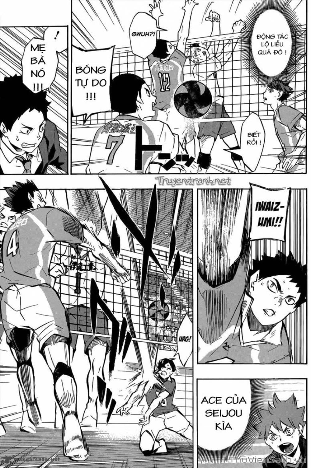Truyện Tranh Vua Bóng Chuyền Haikyuu trang 6