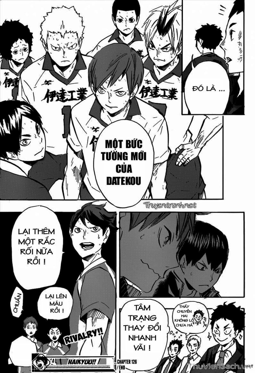 Truyện Tranh Vua Bóng Chuyền Haikyuu trang 6