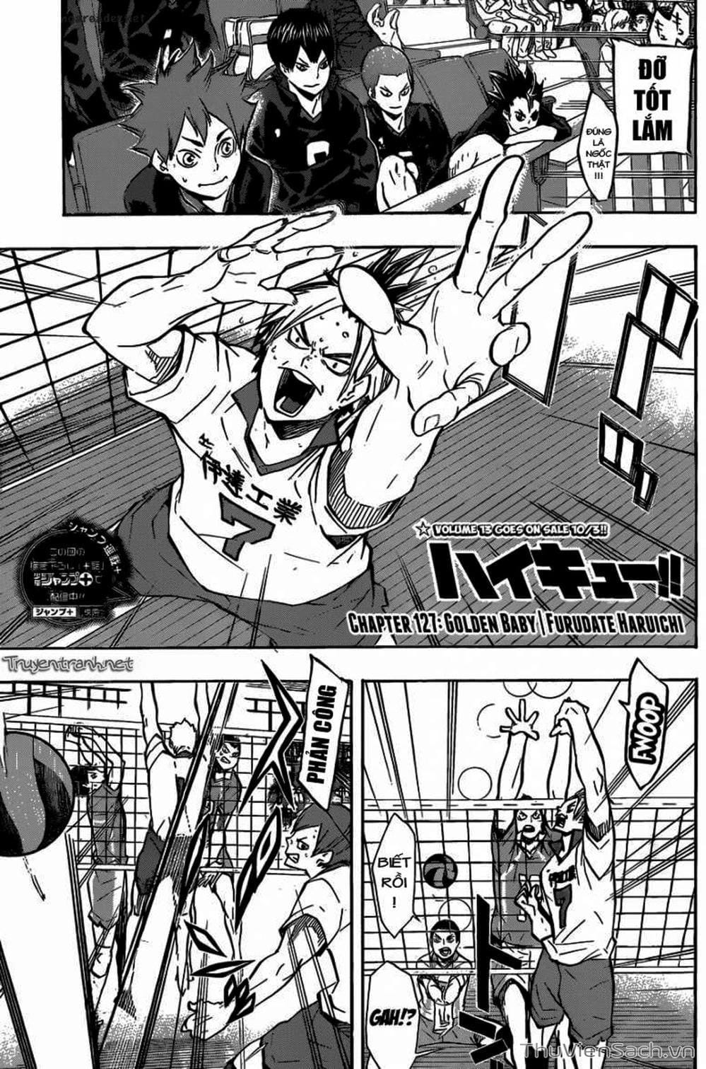 Truyện Tranh Vua Bóng Chuyền Haikyuu trang 6