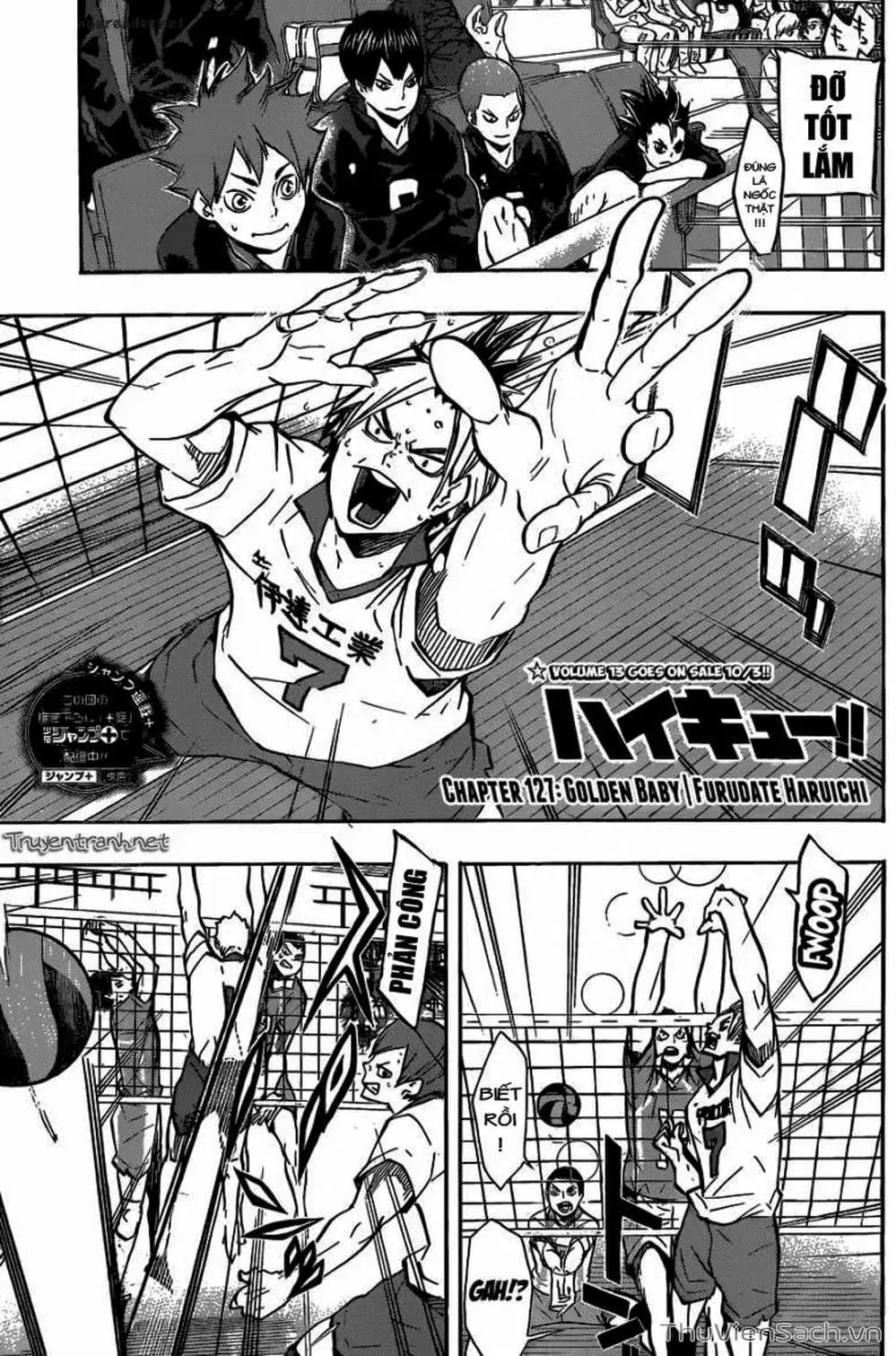 Truyện Tranh Vua Bóng Chuyền Haikyuu trang 6