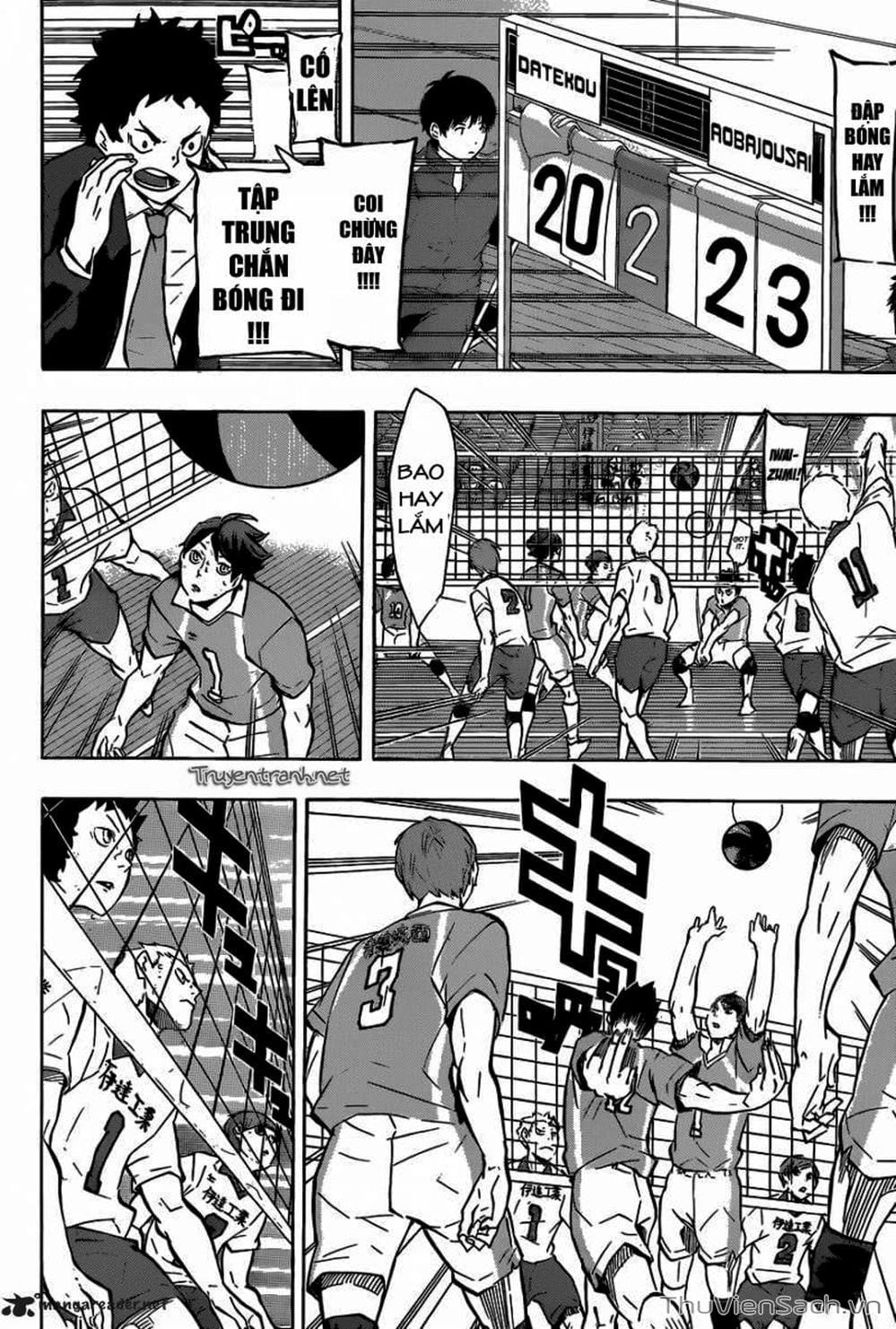Truyện Tranh Vua Bóng Chuyền Haikyuu trang 6