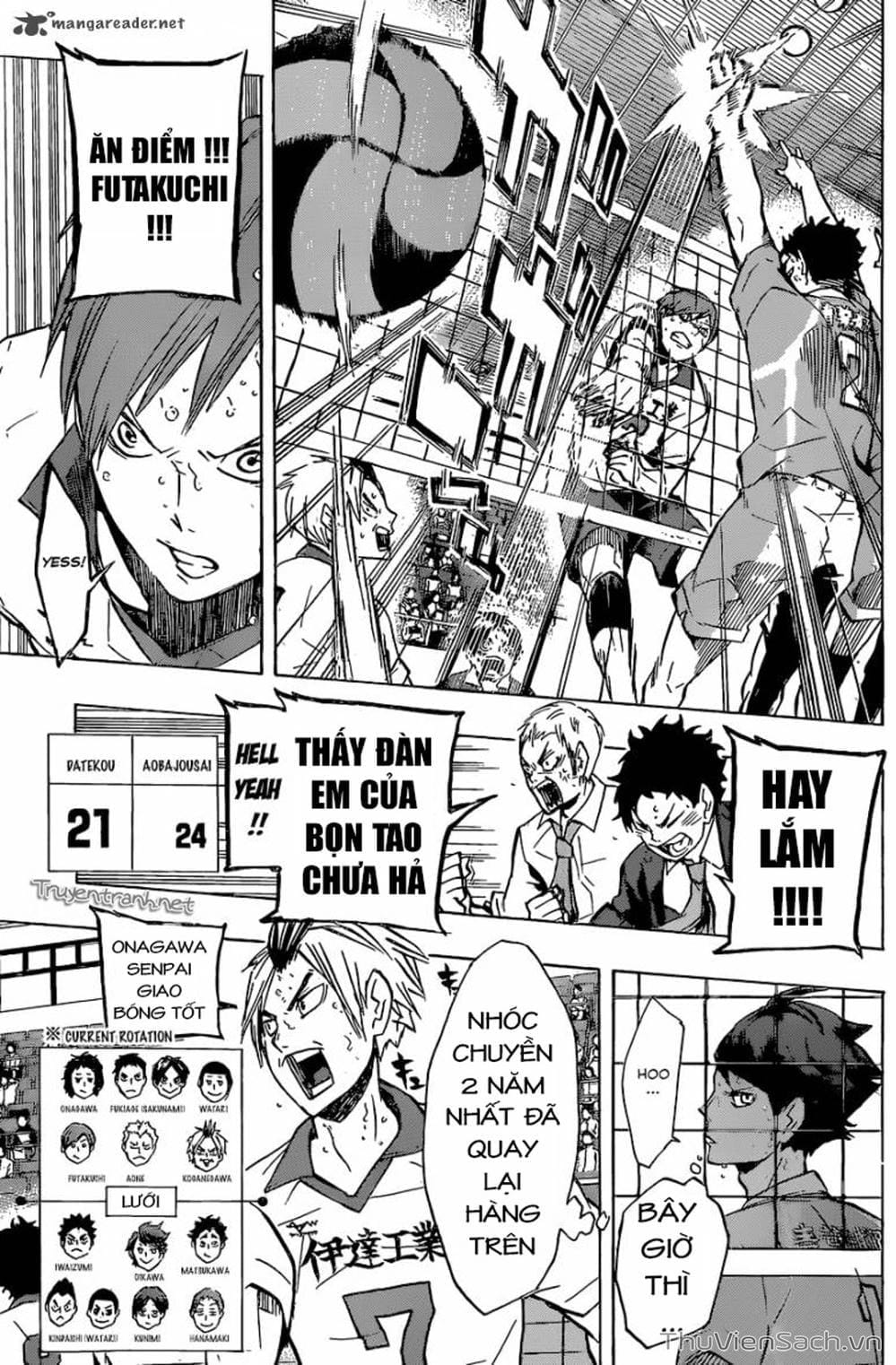 Truyện Tranh Vua Bóng Chuyền Haikyuu trang 6